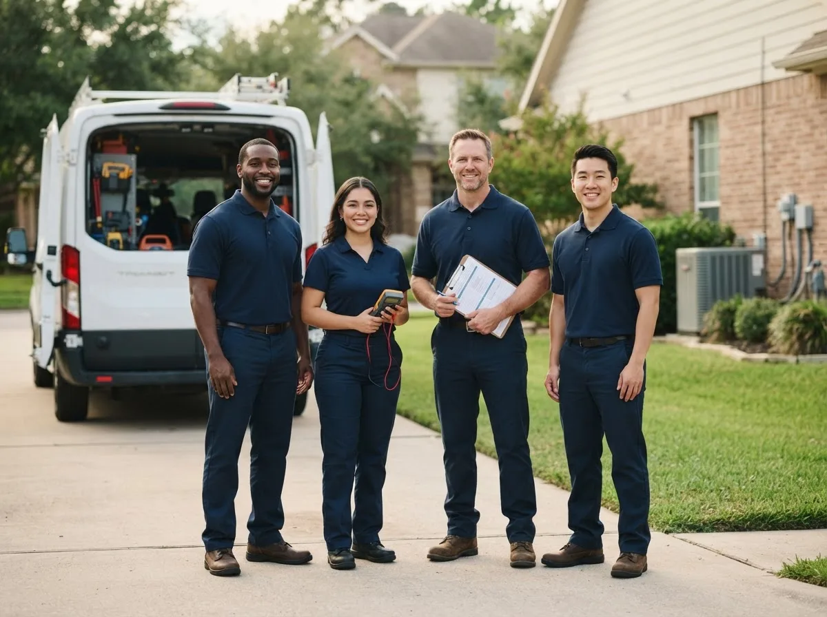 Certified HVAC technician near Dryden, TX